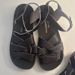 Classic Black Kids Sandals
